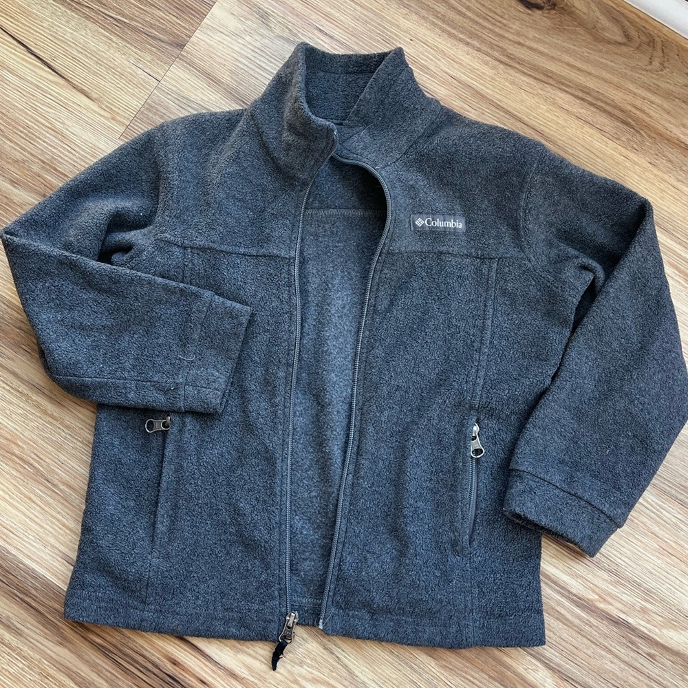 Columbia Charcoal Fleece Jacket